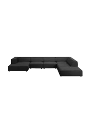 7-Sitzer Design Panorama-Sofa „Arendal“ chosen by Bloomingloft