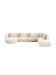 6-Sitzer Design Panorama-Sofa „Tulum“ chosen by Bloomingloft