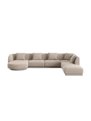 6-Sitzer Design Panorama-Sofa „Tulum“ chosen by Bloomingloft