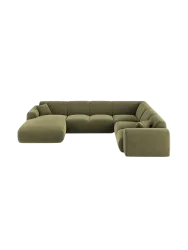 6-Sitzer Design Panorama-Sofa „Nolio“ chosen by Bloomingloft