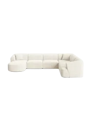 7-Sitzer Design Panorama-Sofa „Campi“ chosen by Bloomingloft