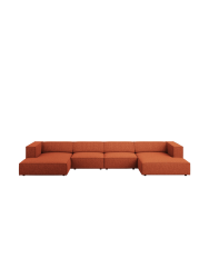6-Sitzer Design Panorama-Sofa „Arendal“ chosen by Bloomingloft