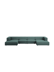 6-Sitzer Design Panorama-Sofa „Arendal“ chosen by Bloomingloft