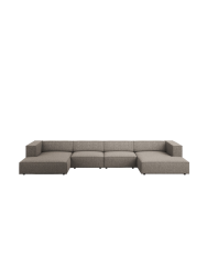 6-Sitzer Design Panorama-Sofa „Arendal“ chosen by Bloomingloft