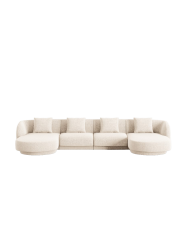 5-Sitzer Design Panorama-Sofa „Tulum“ chosen by Bloomingloft