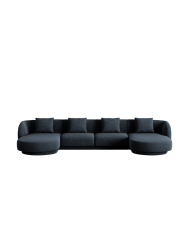 5-Sitzer Design Panorama-Sofa „Tulum“ chosen by Bloomingloft