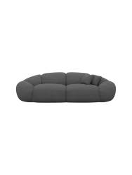 3-Sitzer Design Sofa „Cosmo“ mit Bouclé-Bezug Bouclé Graphit BLOOMINGLOFT Collection