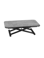 Höhenverstellbarer und ausziehbarer Design Ess- und Couchtisch „Enora“ Akante Design