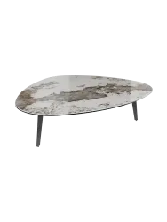 Grosser Design Couchtisch „Grande Galet“ 140 x 120 cm Akante Design
