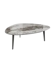 Grosser Design Couchtisch „Grande Galet“ 140 x 120 cm Akante Design
