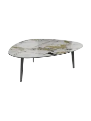 Grosser Design Couchtisch „Grande Galet“ 140 x 120 cm Akante Design