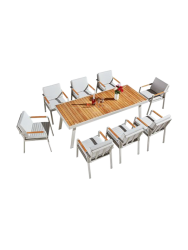 Premium Outdoor Dining-Set „Nofi“ 8+1 Higold