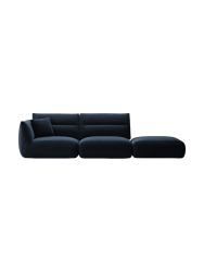 4-Sitzer Design Sofa „Maurie“ mit Ottomane CXL by Christian Lacroix