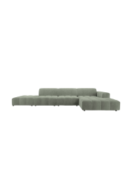 5-Sitzer Design Ecksofa „Luc“ mit Ottomane CXL by Christian Lacroix
