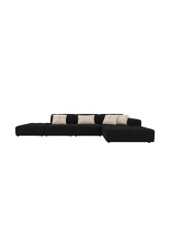 5-Sitzer Design Ecksofa „Luc“ mit Ottomane CXL by Christian Lacroix