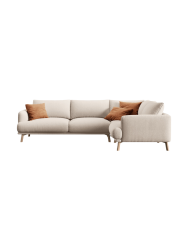 6-Sitzer Design Ecksofa „Margot“ CXL by Christian Lacroix