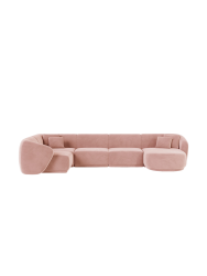 6-Sitzer Design Panorama-Sofa „Louis“ CXL by Christian Lacroix