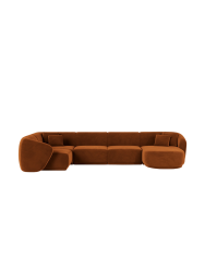 6-Sitzer Design Panorama-Sofa „Louis“ CXL by Christian Lacroix