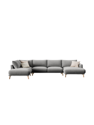6-Sitzer Design Panorama-Sofa „Margot“ CXL by Christian Lacroix
