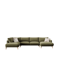 6-Sitzer Design Panorama-Sofa „Margot“ CXL by Christian Lacroix