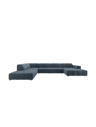 7-Sitzer Design Panorama-Sofa „Luc“ CXL by Christian Lacroix