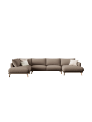 6-Sitzer Design Panorama-Sofa „Margot“ CXL by Christian Lacroix
