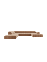 7-Sitzer Design Panorama-Sofa „Luc“ CXL by Christian Lacroix