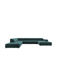 7-Sitzer Design Panorama-Sofa „Luc“ CXL by Christian Lacroix