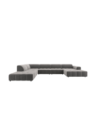 7-Sitzer Design Panorama-Sofa „Luc“ CXL by Christian Lacroix