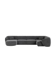 6-Sitzer Design Panorama-Sofa „Louis“ CXL by Christian Lacroix