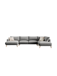 6-Sitzer Design Panorama-Sofa „Margot“ CXL by Christian Lacroix