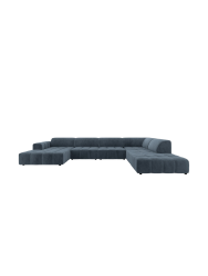 7-Sitzer Design Panorama-Sofa „Luc“ CXL by Christian Lacroix