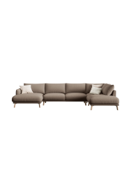 6-Sitzer Design Panorama-Sofa „Margot“ CXL by Christian Lacroix