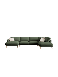 6-Sitzer Design Panorama-Sofa „Margot“ CXL by Christian Lacroix