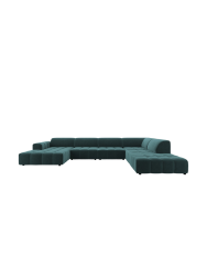 7-Sitzer Design Panorama-Sofa „Luc“ CXL by Christian Lacroix