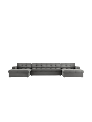 5-Sitzer Design Panorama-Sofa „Yohan