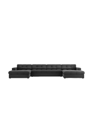 5-Sitzer Design Panorama-Sofa „Yohan