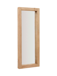 Design Wandspiegel „Madeno“ mit Rahmen aus Massivholz Kave Home