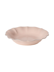 Handgefertigte Suppen- & Pastateller „Rosa“ Costa Nova