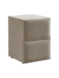 Premium Boxspringbett „Davis“ inkl. Matratze & Topper Beige  160 x 200 cm SCANDIBEDDING