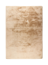 Hochwertiger Hochflor Design Teppich „Dolce“ - Beige LALEE