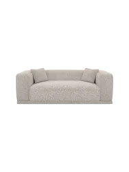 3-Sitzer Design Sofa „Dune“ mit Bouclé-Bezug Bouclé Toffee BLOOMINGLOFT Collection