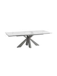Ausziehbarer Designer Esstisch „Ottawa“ aus Keramik, in verschiedenen Grössen Akante Design