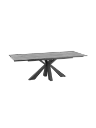 Ausziehbarer Designer Esstisch „Ottawa“ aus Keramik, in verschiedenen Grössen Akante Design