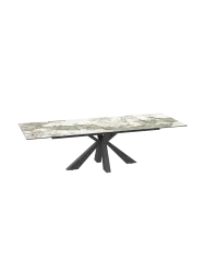 Ausziehbarer Designer Esstisch „Ottawa“ aus Keramik, in verschiedenen Grössen Akante Design