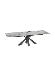 Ausziehbarer Designer Esstisch „Ottawa“ aus Keramik, in verschiedenen Grössen Akante Design