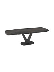Ausziehbarer Designer Esstisch „Bellagio“ aus Keramik, in verschiedenen Grössen Akante Design