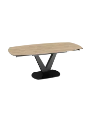 Ausziehbarer Designer Esstisch „Bellagio“ aus Keramik, in verschiedenen Grössen Akante Design