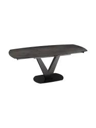 Ausziehbarer Designer Esstisch „Bellagio“ aus Keramik, in verschiedenen Grössen Akante Design