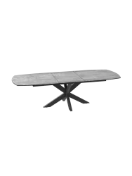 Ausziehbarer Designer Esstisch „Phoenix“ aus Keramik, verschiedene Grössen Akante Design